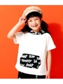 【ANAP KIDS】 総柄フーディーTシャツ/ホワイト(001)