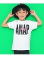 【ANAPKIDS】ANAPTOKYOロゴUSAコットンＴシャツ/ホワイト(001)