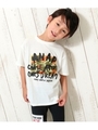 【ANAPKIDS】手書きロゴ迷彩ビッグTシャツ/ホワイト(001)