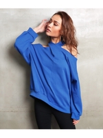 【ANAP】 2WAYデザインスウェットトップス/ブルー(019)