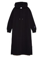 【FRAY I.D×Champion】フード裏毛ワンピース/BLK