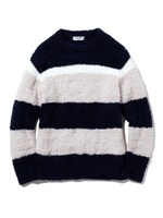 【GELATO PIQUE HOMME】'ジェラート'トリムボーダープルオーバー/NVY