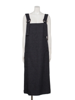 【HONEY CHURCH】ジャンスカストレッチベッチ/紺