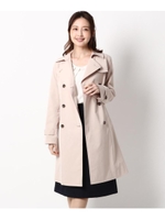 【JJ3月号掲載】【セレモニー・入卒】【42(LL)WEB限定サイズ】ベーシックトレンチコート/ライトベージュ(051)