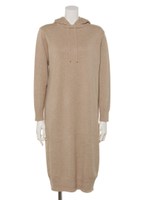 【Rewde】★WEB限定★パーカーニットワンピース（9R05-ZO013）/ベージュ