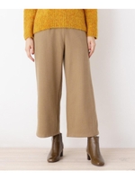 【S-LLまで】アソートヘリンボンカットワイドパンツ/ベージュ(052)