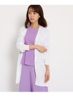 【STORY5月号掲載】【洗える】ロングカーディガン/アイボリー(004)