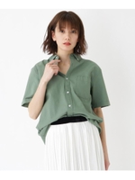 【WEB限定】BC ストレッチオックス 半袖シャツ(レディース)/カーキ(027)