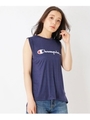 【WEB限定】Champion ノースリーブＴシャツ/ネイビー(893)