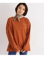 【Wrangler/ラングラー】ロング袖Tシャツ/ダークオレンジ(068)