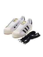 【adidas Originals】SUPERSTAR LACELESS/WHTxBLK