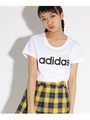 【adidas/アディダス】 ロゴTシャツ/オフホワイト(003)