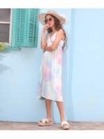 【anap mimpi】 タイダイキャミソールワンピース/ミックス(034)