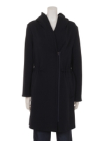 【ＥＭ】ダブルフェイスニットコート/ネイビー