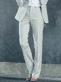 【大きいサイズ】《ラエフ定番アイテム【極】シリーズ》《セットアップ対応》ピクシエスタフルレングスパンツ/ライトグレー
