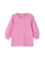 ◆《Endy ROBE》ルイザボリューム袖ニット/PINK(090)
