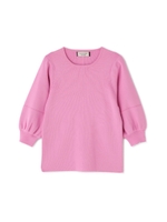 ◆《Endy ROBE》ルイザボリューム袖ニット/PINK(090)