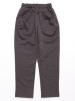 ９．５分丈テーパードストレッチパンツ/チャコール