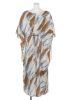 ＫＥＳＨＩＫＩプリントワンピース/キャメル系