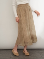 ふんわり楊柳シフォンスカート/その他