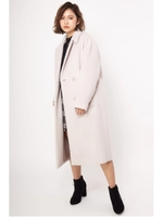 ウールシャギーBIGチェスターコート/ベージュ