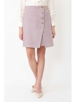 エレノアラップ風スカート/PINK(090)