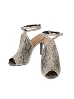 オープントゥアンクルストラップサンダル/MIX