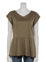 カットソー/カーキ