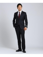 カラーストライプ アマデウス スーツ/チャコールグレー(314)