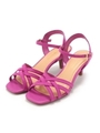 クロスストラップサンダル/ラズベリーピンク(073)
