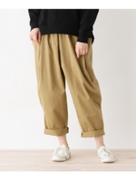 コットン(綿)サーカスパンツ/ベージュ(052)