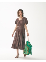 コットンカシュクールワンピース/BRW