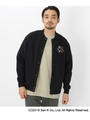 コラボ 別注 リラックマ スタジャン/ブラック(019)