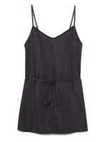 サテンキャミレイヤードトップス/NVY