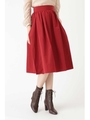 サラメモリータックスカート/RED(100)