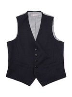 シャドーストライプベスト/ネイビー(120)