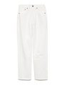ストレートスキニーデニムパンツ/WHT