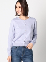 スプリング定番カーディガン/ラベンダー