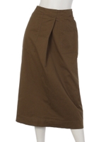 タイトスカート/ブラウン