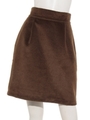タックミニスカート/モカ