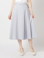 タック切替スカート/ライトブルー
