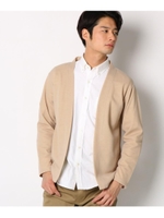 ダブルフェイスノーディガン/ベージュ(052)