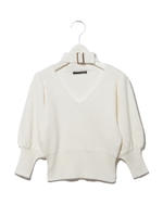 チョーカーニット/ホワイト