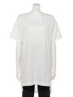 バックタックチュニック/オフホワイト