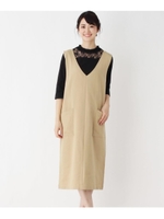 フハク見えジャージジャンスカ/ベージュ(052)