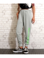 プリントスウェットパンツ/グレー(006)