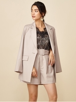 ベルトマークショートパンツ/ベージュ