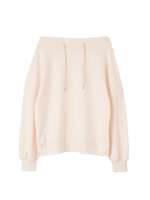 ボートネックプルオーバー/ホワイト