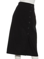 ボタンスリットSK/ブラック