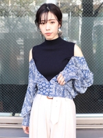 ボレロドッキングトップス/NVY